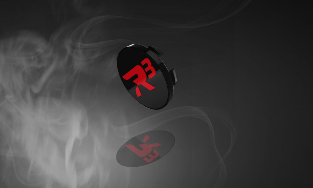 Schwarz glänzend | Rot